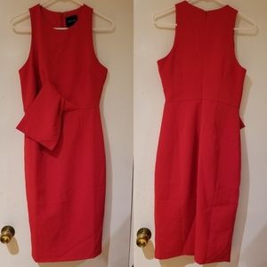 Do and Be Red sheath dress size Small